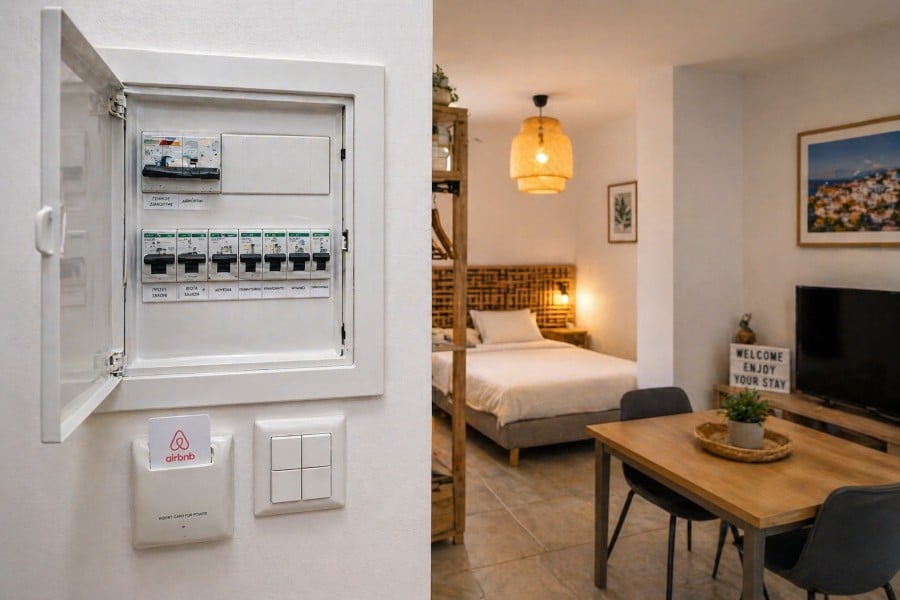Ηλεκτρολογική Εγκατάσταση Airbnb: Όλα όσα χρειάζεστε