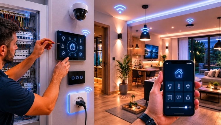 Smart Home Εγκατάσταση για Άνεση, Ασφάλεια και Απόλυτο Έλεγχο