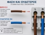 Φάση και ουδέτερος τι είναι και πώς ξεχωρίζουν
