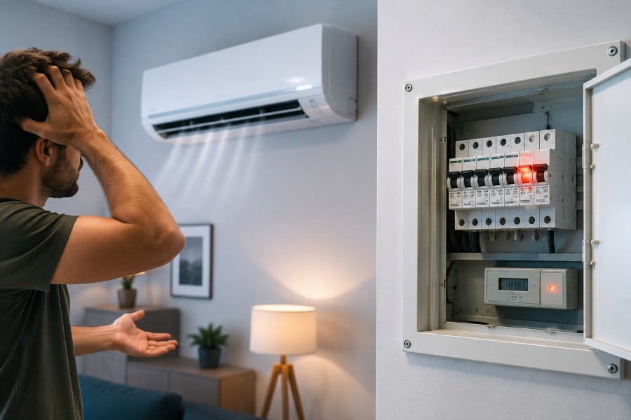Πέφτει το ρεύμα λόγω air condition; Τι να κάνετε άμεσα