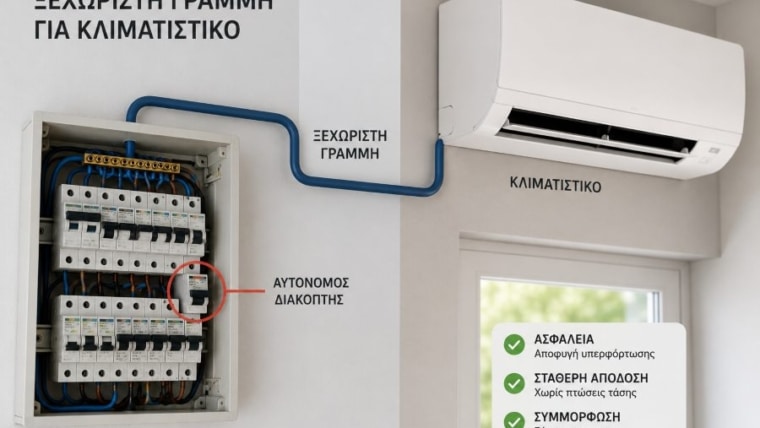 Ξεχωριστή Γραμμή για Κλιματιστικό: Γιατί Είναι Απαραίτητη