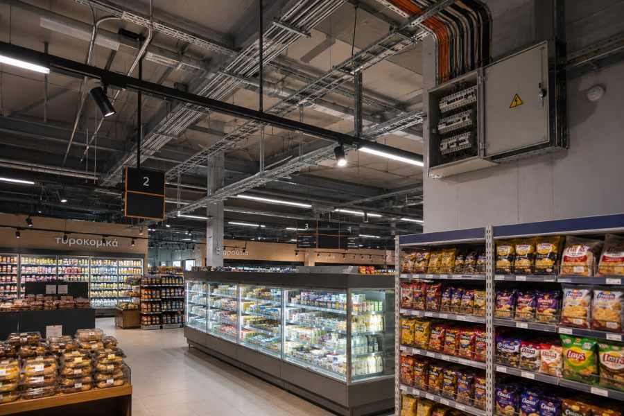 Ηλεκτρολογικές Εργασίες σε Super Market