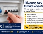 Πίνακας Δεν Ανεβάζει Ασφάλεια – Αιτίες, Έλεγχος & Άμεση Λύση