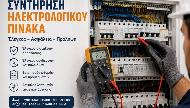 Συντήρηση Ηλεκτρολογικού Πίνακα: Έλεγχος, Κόστος και Πότε Χρειάζεται