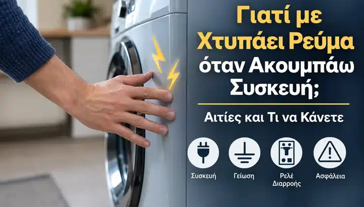 Γιατί με Χτυπάει Ρεύμα όταν Ακουμπάω Συσκευή; Αιτίες και Τι να Κάνετε