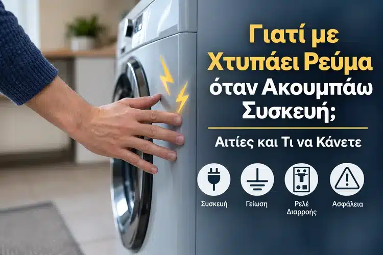 Γιατί με Χτυπάει Ρεύμα όταν Ακουμπάω Συσκευή; Αιτίες και Τι να Κάνετε