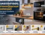 Εγκατάσταση Εντοιχιζόμενων Συσκευών: Ηλεκτρική Σύνδεση & Κόστος