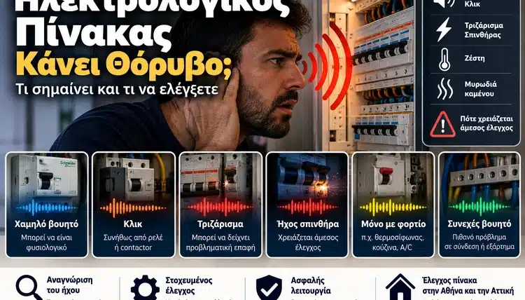 Ηλεκτρολογικός Πίνακας Κάνει Θόρυβο ή Βουίζει: Τι Σημαίνει;