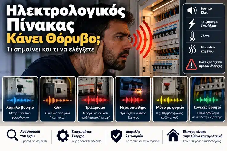 Ηλεκτρολογικός Πίνακας Κάνει Θόρυβο ή Βουίζει: Τι Σημαίνει;