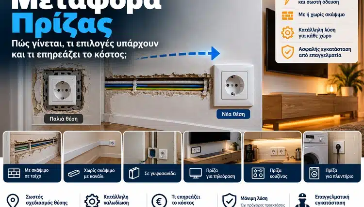 Μεταφορά Πρίζας: Πώς Γίνεται και Τι Πρέπει να Γνωρίζετε