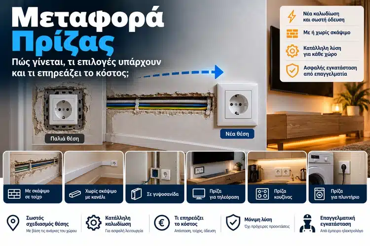 Μεταφορά Πρίζας: Πώς Γίνεται και Τι Πρέπει να Γνωρίζετε